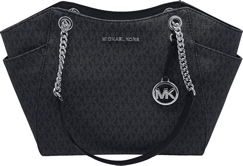 Amazon.com: Michael Kors Jet Chain Shoulder Bag